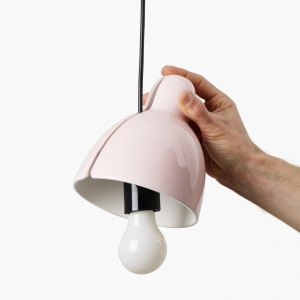 Pendul ceramic design decorativ VENICE Pink - Img 2