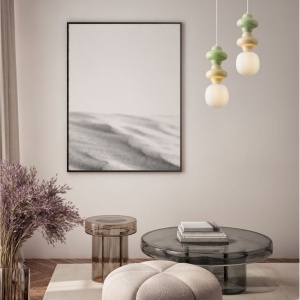 Pendul ceramic design modern CHIC verde/ galben 232430 universul-luminii.ro