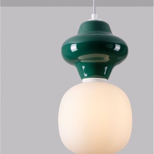 Pendul ceramic design modern CHIC verde 152130 universul-luminii.ro