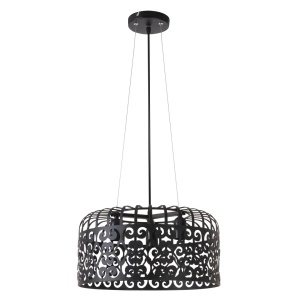 Pendul design clasic ALESSANDRA negru mat 2158 RX - Img 2