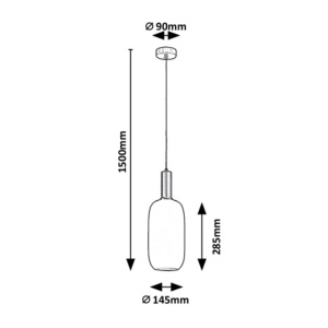 Pendul design clasic Sinopia 5224 RX - Img 3