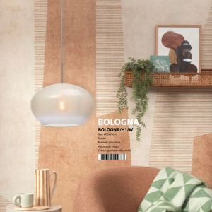 Pendul design decorativ Bologna gradient/alb - Img 10