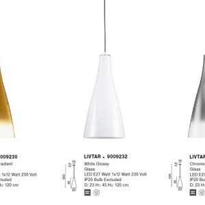 Pendul design decorativ modern LIVTAR 214160 universul-luminii.ro