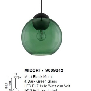 Pendul design decorativ modern MIDORI 122170 universul-luminii.ro