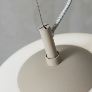 Pendul design decorativ Sapporo L sand/alb 224490 universul-luminii.ro