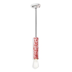 Pendul design italian realizat manual din ceramica PI, D.5,5cm