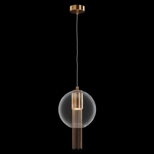 Pendul design modern Flusso bronz 20cm 119380 universul-luminii.ro