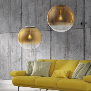 Pendul design modern Iris 30 auriu ZZ AZ3132 - Img 2