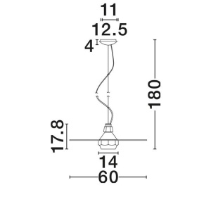 Pendul design modern LORA - Img 10