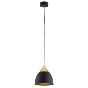 Pendul design modern MURANO negru