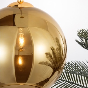 Pendul design modern NAZIO, 35cm, auriu NVL-9080352 93990 universul-luminii.ro