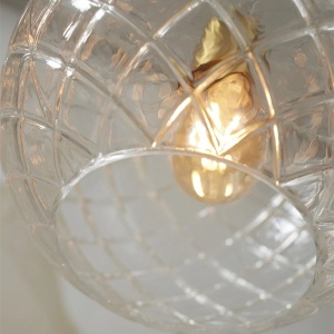 Pendul design modern Venice globe clar - Img 8