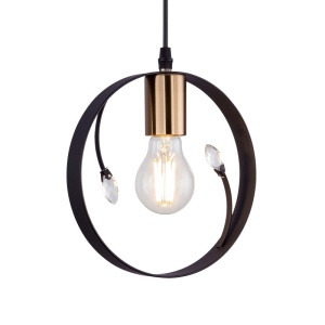 Pendul design modern VIGO negru 15346-1 GL 192560 universul-luminii.ro