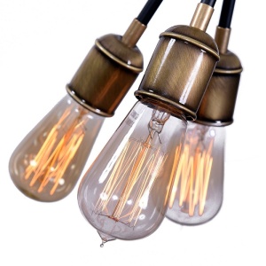 PENDUL DESIGN VINTAGE ATOM CEILING LIGHT F021 102 MATTE JET BLACK SW 45500 universul-luminii.ro