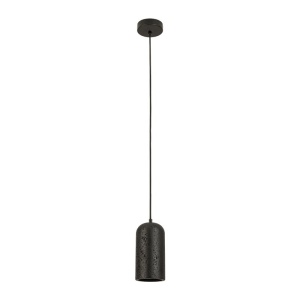 Pendul din piatra neagra si metal negru NATURAL STONE - Img 2