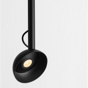 Pendul LED ajustabil design minimalist OLA negru - Img 5