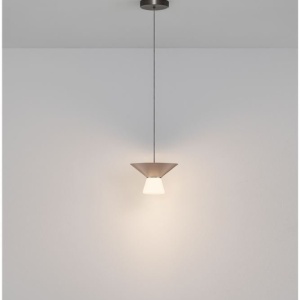 Pendul LED decorativ BARIS Nut Brown 22cm - Img 8