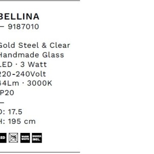 Pendul LED design decorativ BELLINA - Img 7