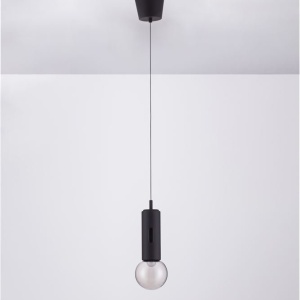 Pendul LED design minimalist CHRONOS negru - Img 8