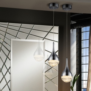 Pendul LED design modern 10cm Elie crom SV-773106 - Img 3