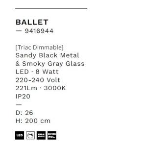Pendul LED design modern decorativ SKIA 236970 universul-luminii.ro