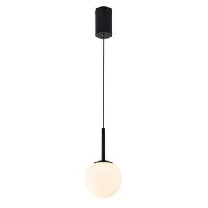 Pendul LED design modern PUEBLA negru MA-8887
