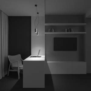 Pendul LED iluminat design tehnic Efir D-9,5cm 25W auriu 146650 universul-luminii.ro