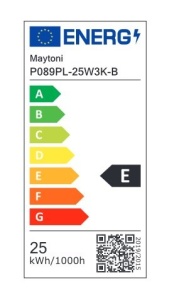 Pendul LED iluminat design tehnic Efir D-9,5cm 25W auriu 227380 universul-luminii.ro