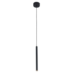 Pendul LED tubular design modern minimalist PENDANT negru