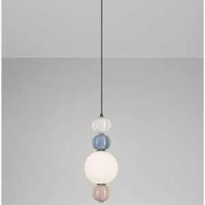 Pendul, Lustra LED cu ceramica multicolora DAZZ - Img 8