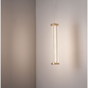 Pendul, Lustra suspendata LED 3000K PHEME auriu periat - Img 2