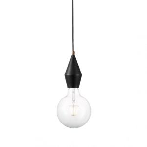 Pendul minimalist design scandinav Aud negru 45643003 NL - Img 1
