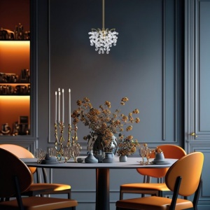 Pendul modern cristal Bohemia design LUX GRAPES 174990 universul-luminii.ro