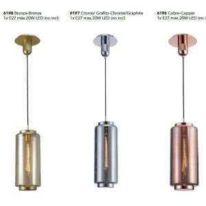 Pendul modern design decorativ JARRAS small cupru 132420 universul-luminii.ro
