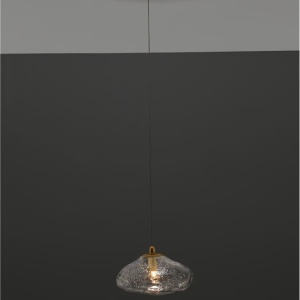 Pendul modern design decorativ KING auriu D-20cm 205150 universul-luminii.ro