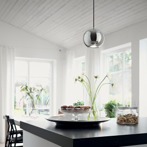 Pendul modern design minimalist MR JACK SP1 SMALL NERO 231259 IDL - Img 3