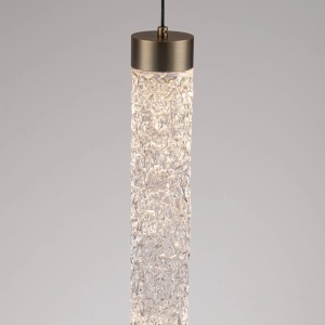 Pendul modern LED ZELON, alama antic - Img 2