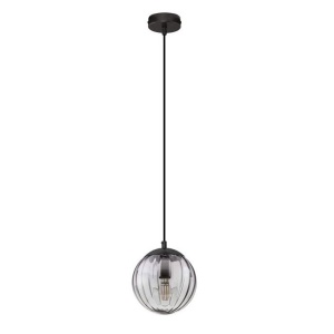 Pendul modern, Metal, Negru, Sticla, Fumurie, ABBACUS