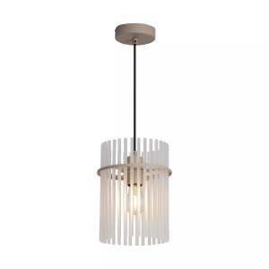 Pendul modern metal sand, tije din sticla Swizzle