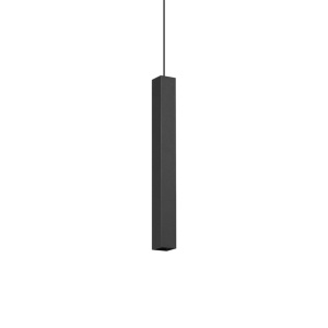 Pendul modern minimalist LOOK SP1 SQUARE D40 H400 NERO