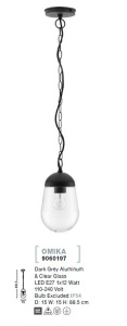 Pendul pentru iluminat exterior IP54 OMIKA 205880 universul-luminii.ro