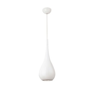 Pendul stil modern diam.20cm DROP alb P0235 MX 188600 universul-luminii.ro