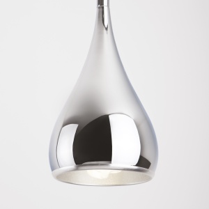 Pendul stil modern diam.20cm DROP crom P0230 MX - Img 3