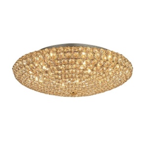 Plafonier cristal Venezian diam.53,5cm KING PL9 ORO 073262
