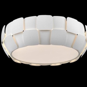 Plafonier modern, diam.46cm, LED Quios 124011