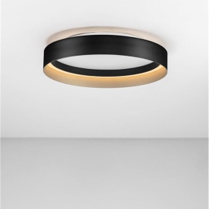 Plafoniera circulara aluminiu negru/auriu LED CCT LUMIA 45cm 632650 universul-luminii.ro