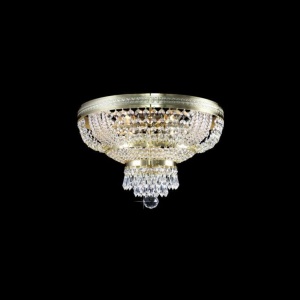 Plafoniera cristal Bohemia, L15 505/09/3; F 2 floor, arms