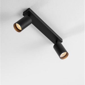 Plafoniera cu 2 Spoturi directionabile minimalista REIG, NVL-9011534 170650 universul-luminii.ro