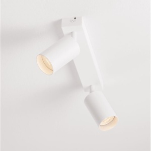Plafoniera cu 2 Spoturi directionabile minimalista REIG, NVL-9011535 246970 universul-luminii.ro