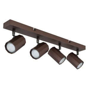 Plafoniera cu 4 Spoturi directionabile JAMES bronz 162040 universul-luminii.ro